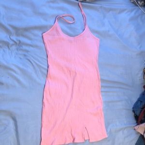 SHEIN Pink Mini Dress
